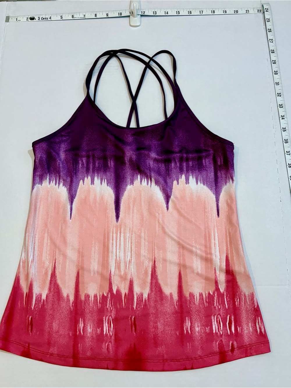 Ideology Lilac Active Tank with Deep Purple Trim